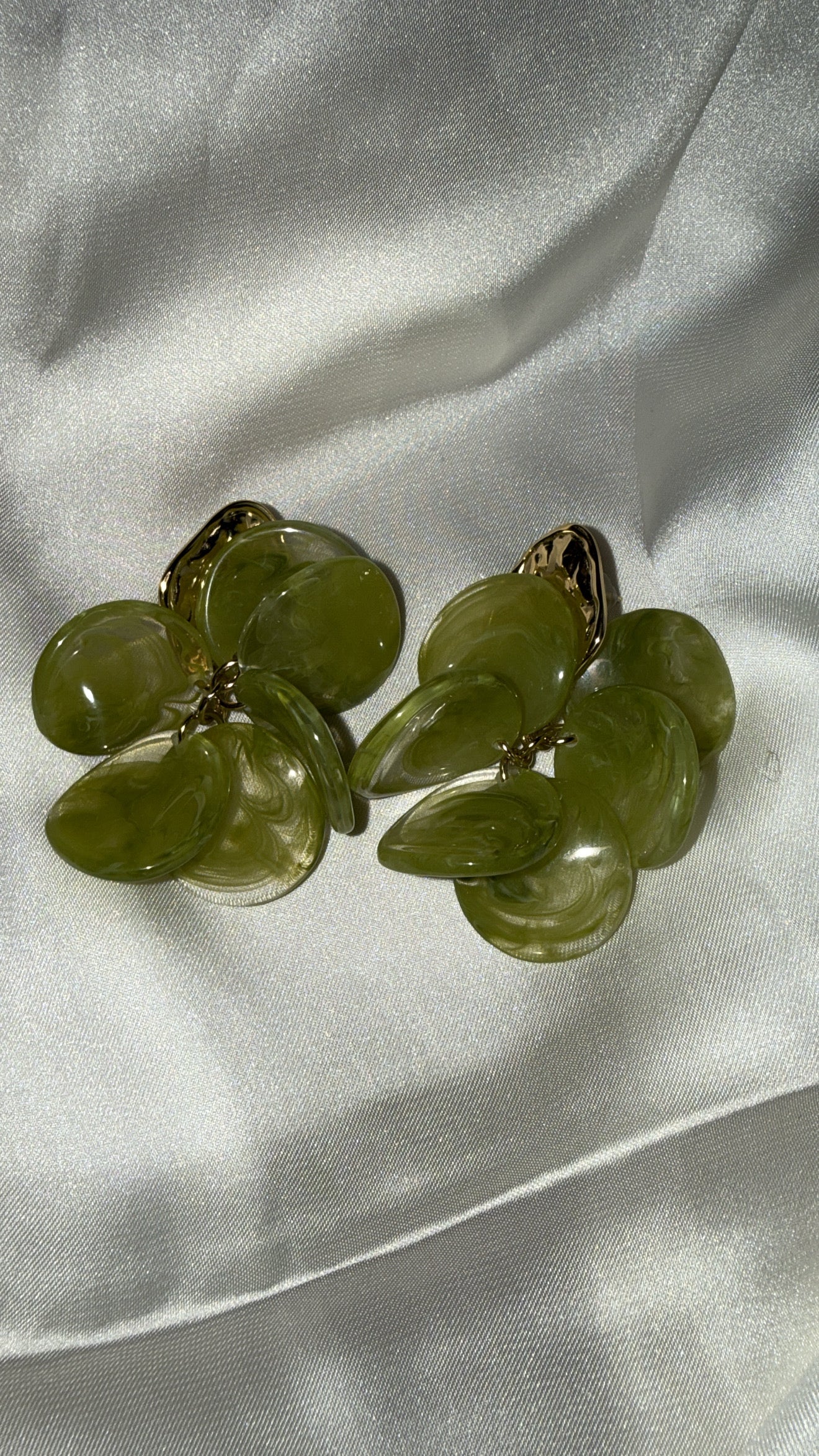 BOUCLE D’OREILLE PÉTALE DE FLEURS