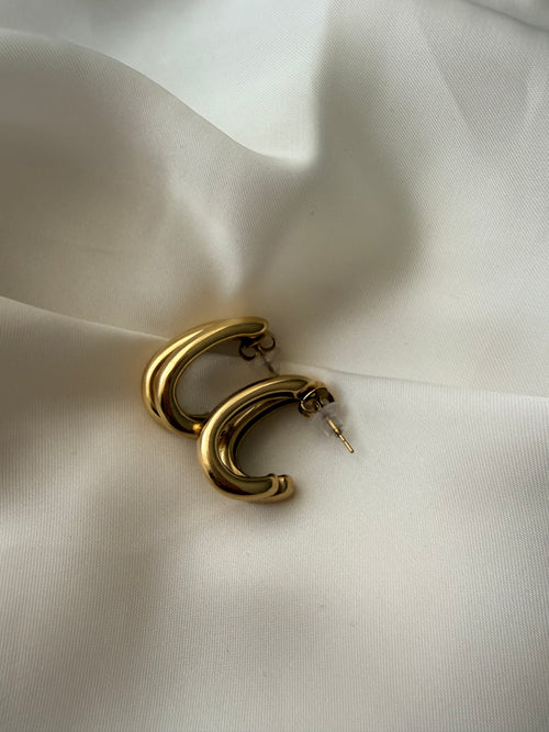 BOUCLE D’OREILLE DÉLICE DORÉ