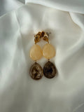 BOUCLE D'OREILLE COQUILLAGE